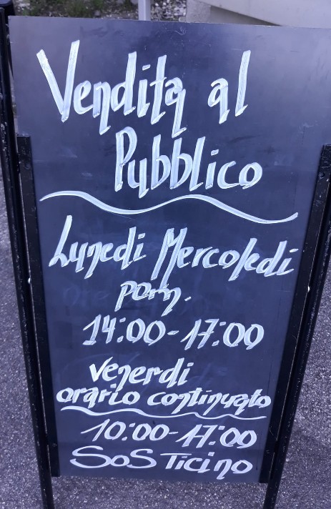 ORARI DI APERTURA